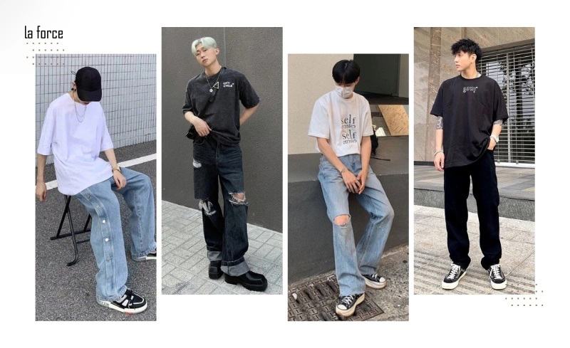 Thanh niên công nghệ phong cách Ulzzang hiện đại trong không gian làm việc sáng tạo