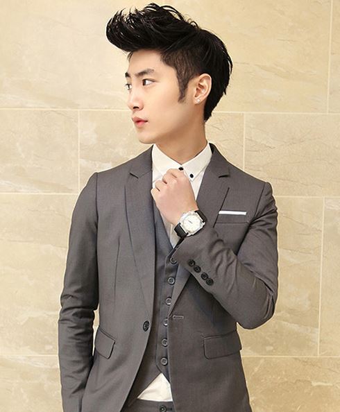Tóc nam phồng nơi công sở