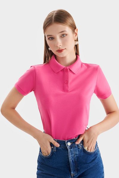 Áo thun basic màu hồng