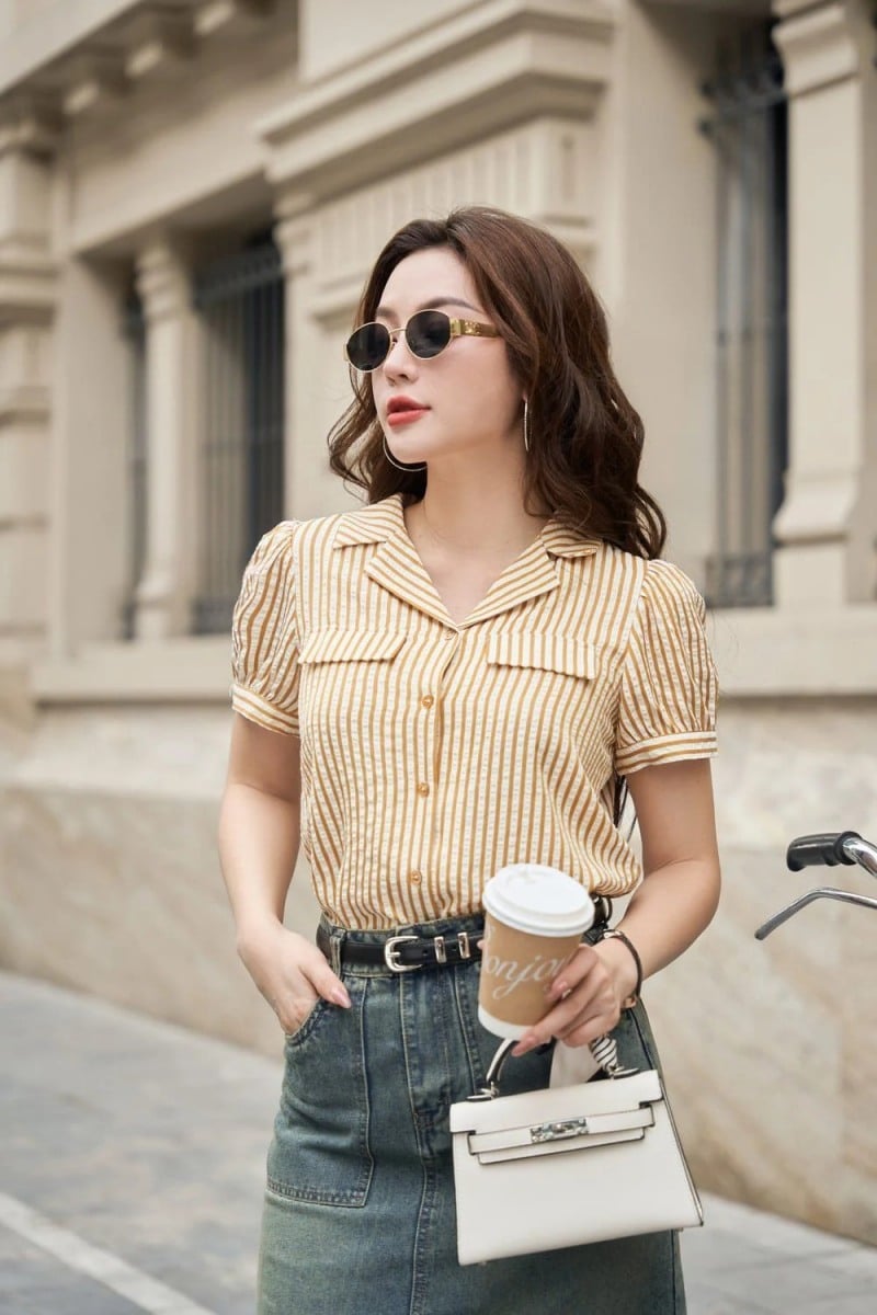 Bộ sưu tập áo công sở nữ thanh lịch