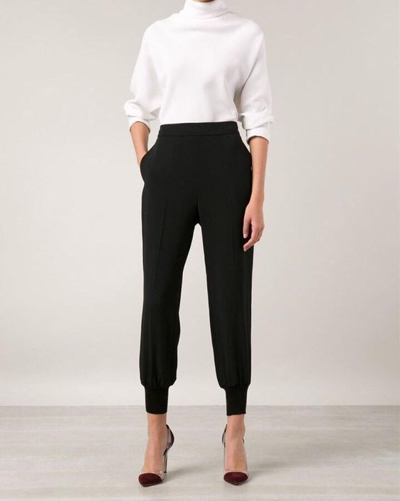 Quần tây dạng jogger