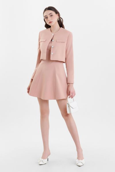 Blazer phối váy liền