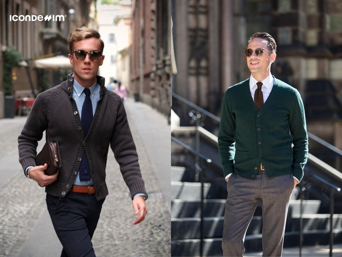 Áo cardigan là item giúp hoàn thiện set đồ công sở của bạn