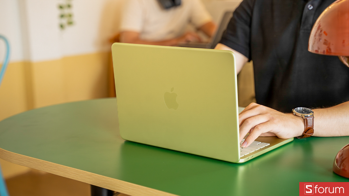 Màu sắc tươi tắn của MacBook Neo