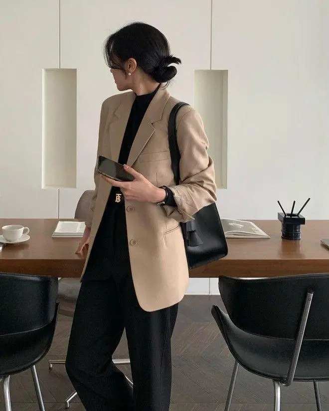 Áo dáng vest công sở