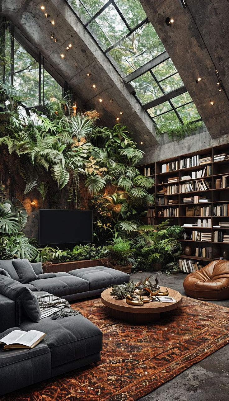 Không gian sống xanh với cây xanh tích hợp và ánh sáng tự nhiên