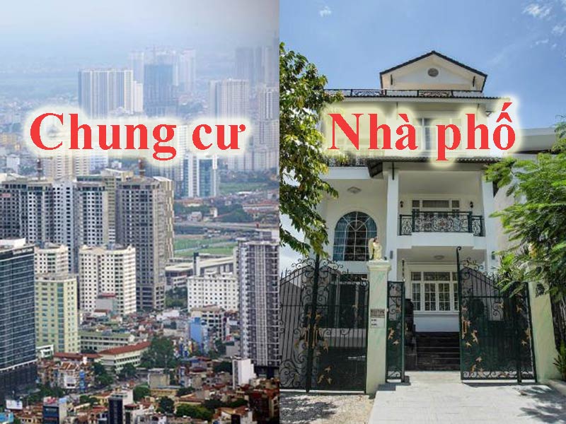 So sánh chung cư và đất nền