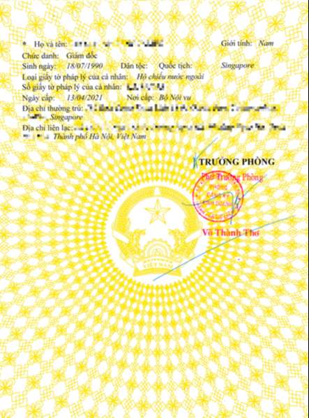 Hình ảnh chuẩn bị giấy tờ mở tài khoản kinh doanh