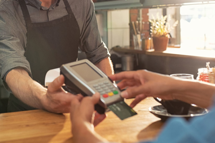 Hình ảnh thiết bị POS/mPOS xử lý thanh toán