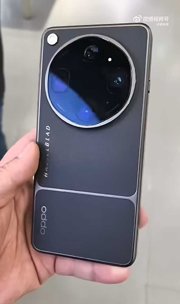 Cụm camera OPPO Find X9 Ultra với thiết kế viền độc đáo