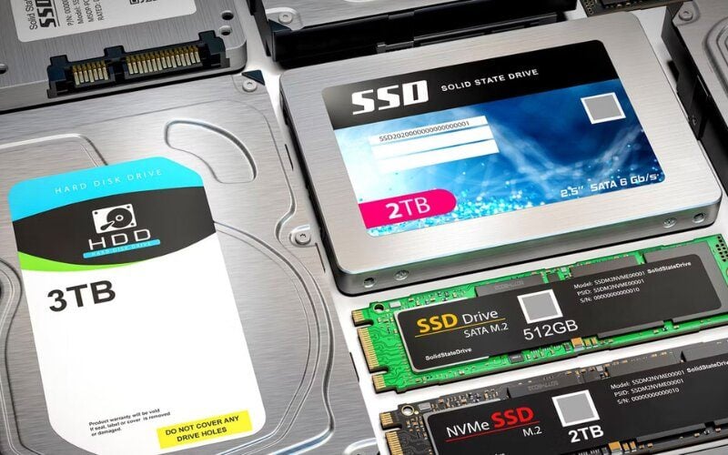 Cấu hình gaming nặng tối ưu với SSD NVMe tốc độ cao