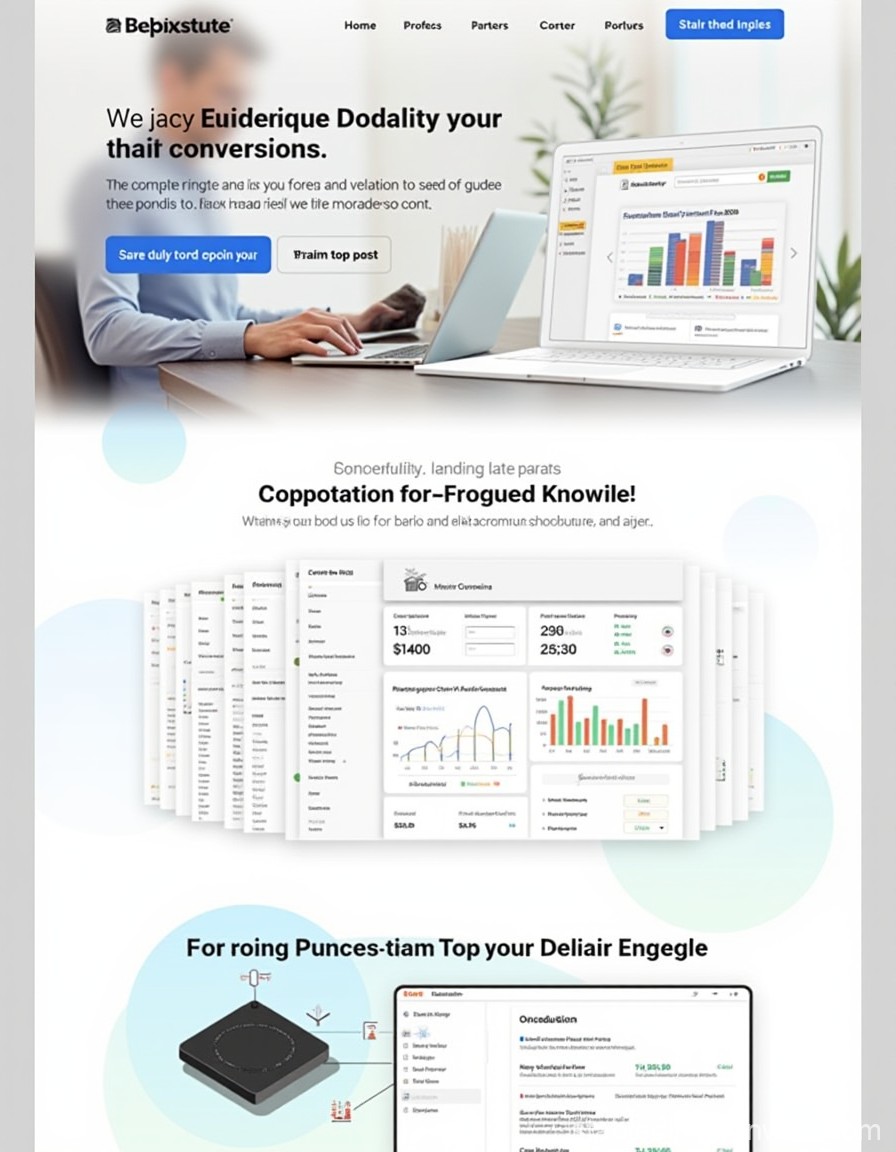 Ví dụ mẫu landing page tối ưu chuyển đổi