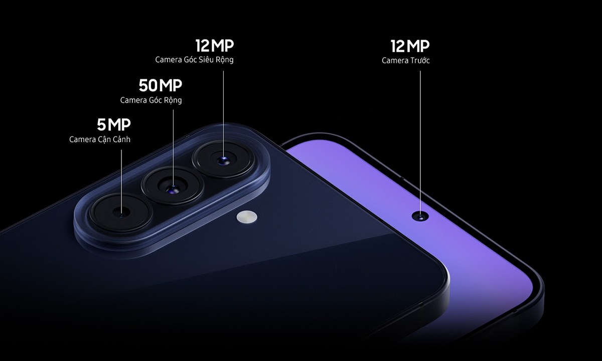 Thông số camera Galaxy A57 5G chi tiết