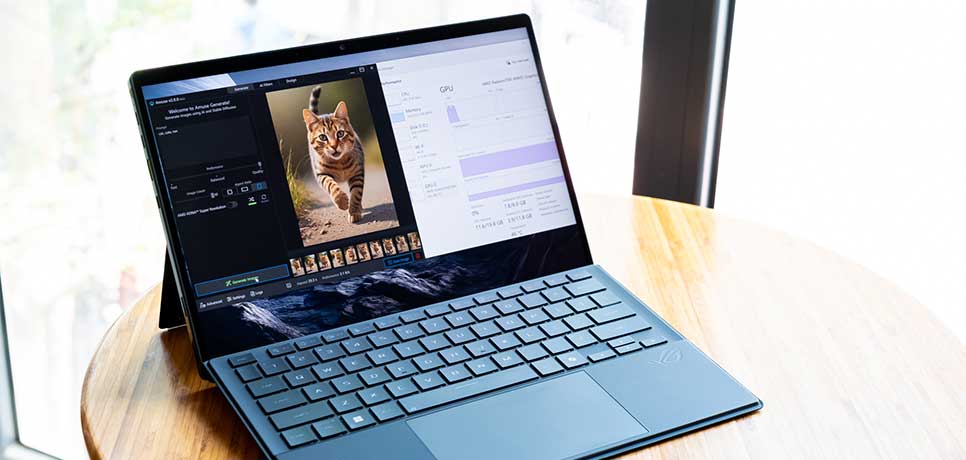 Ứng dụng AI trên laptop