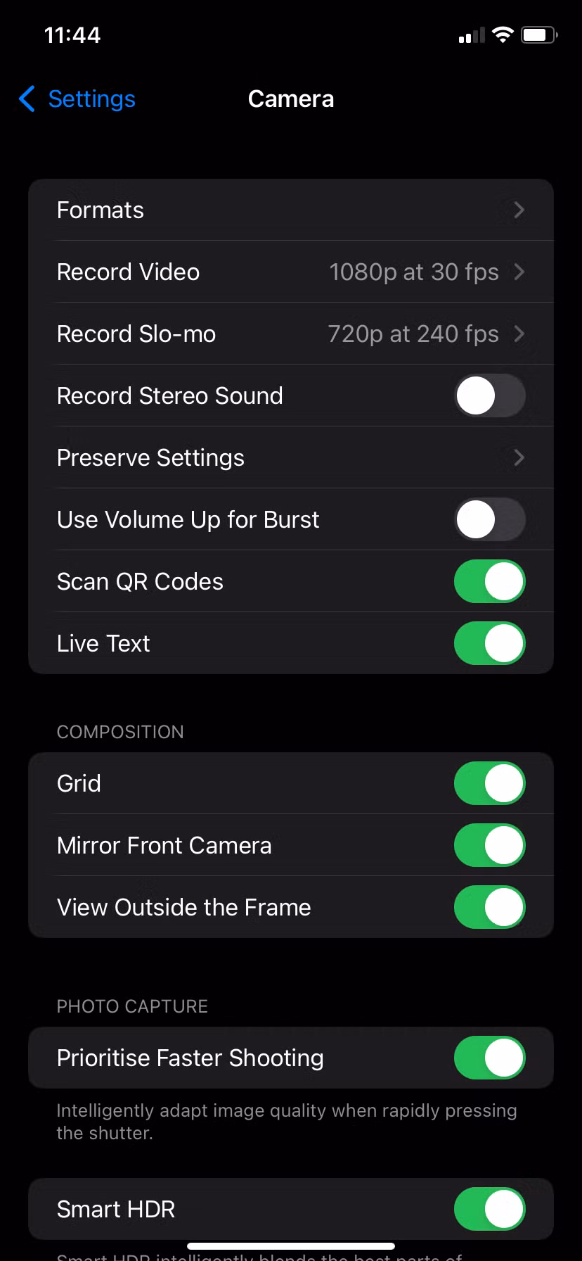Chụp ảnh và quét chữ trên iPhone