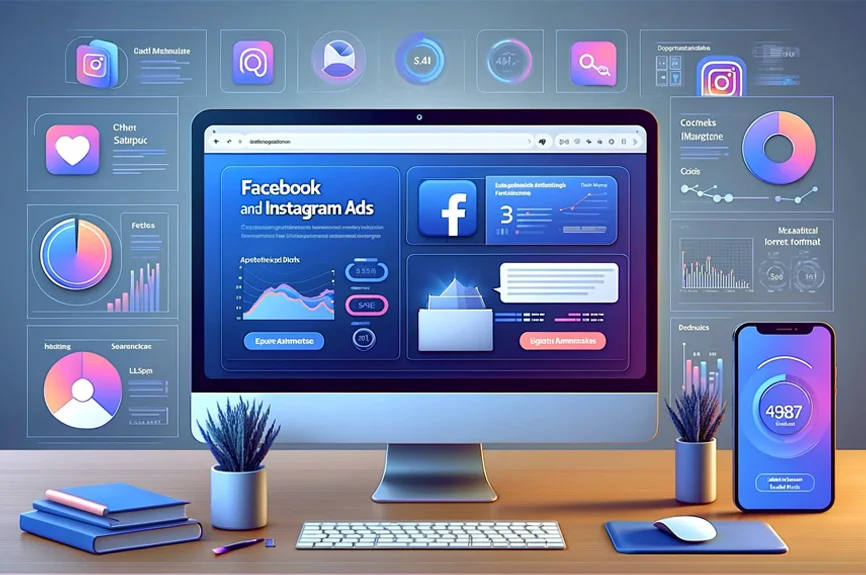 Ví dụ so sánh creative chất lượng cao vs thấp trên Meta Ads