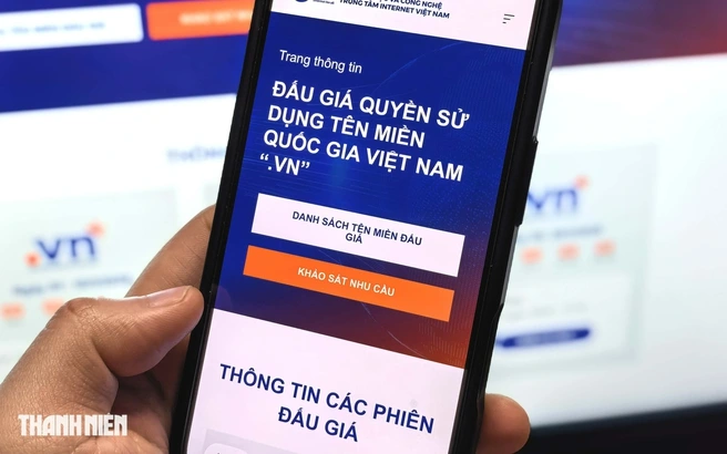 Tên miền quốc gia được đấu giá với giá trị kỷ lục