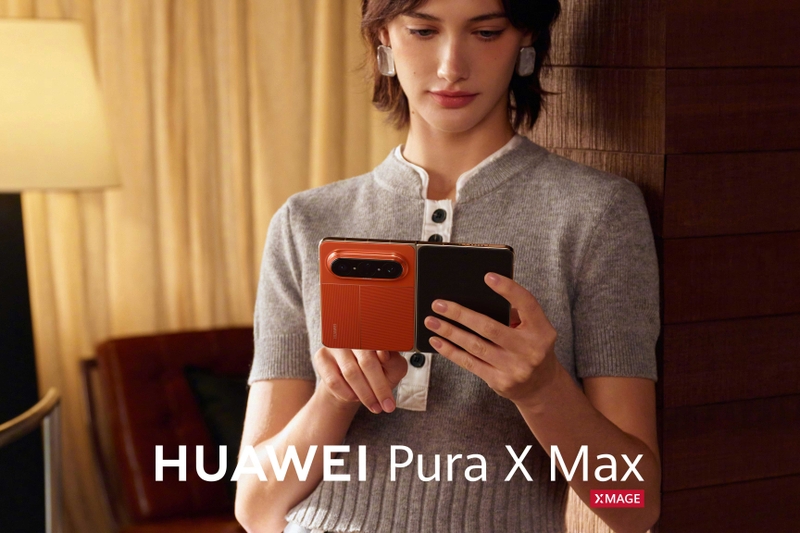 Thiết kế máy Pura X Max từ góc nhìn khác