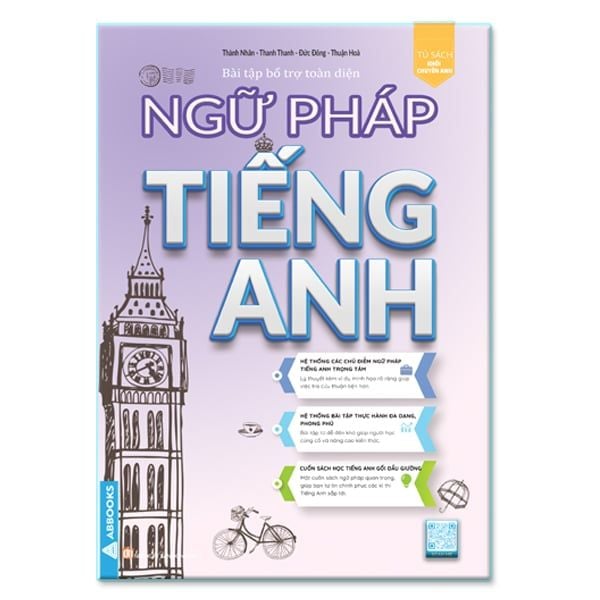 Bìa sách Ngữ pháp tiếng Anh