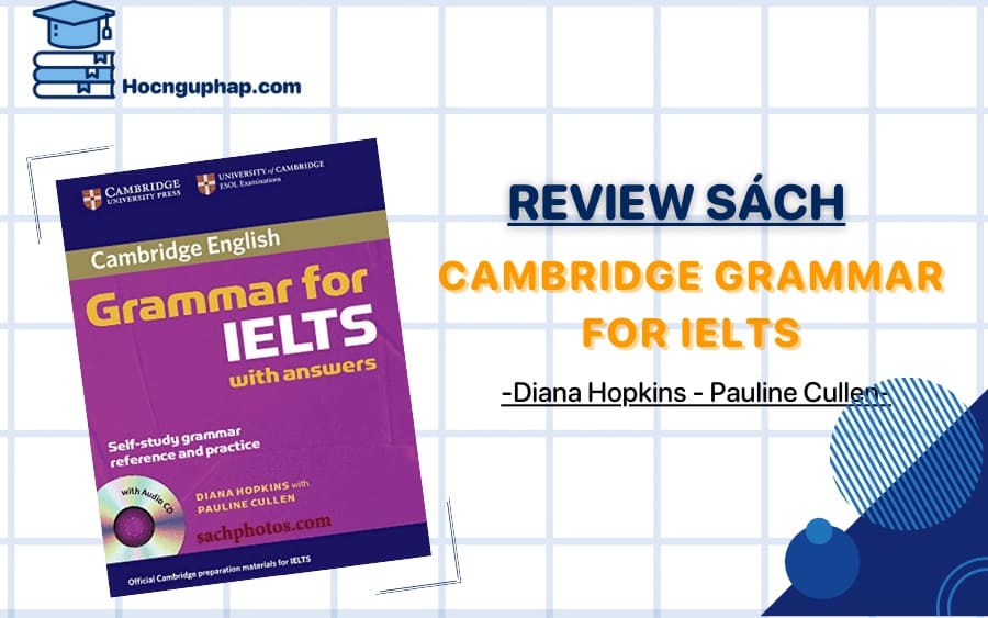 Bìa sách Cambridge Grammar For IELTS