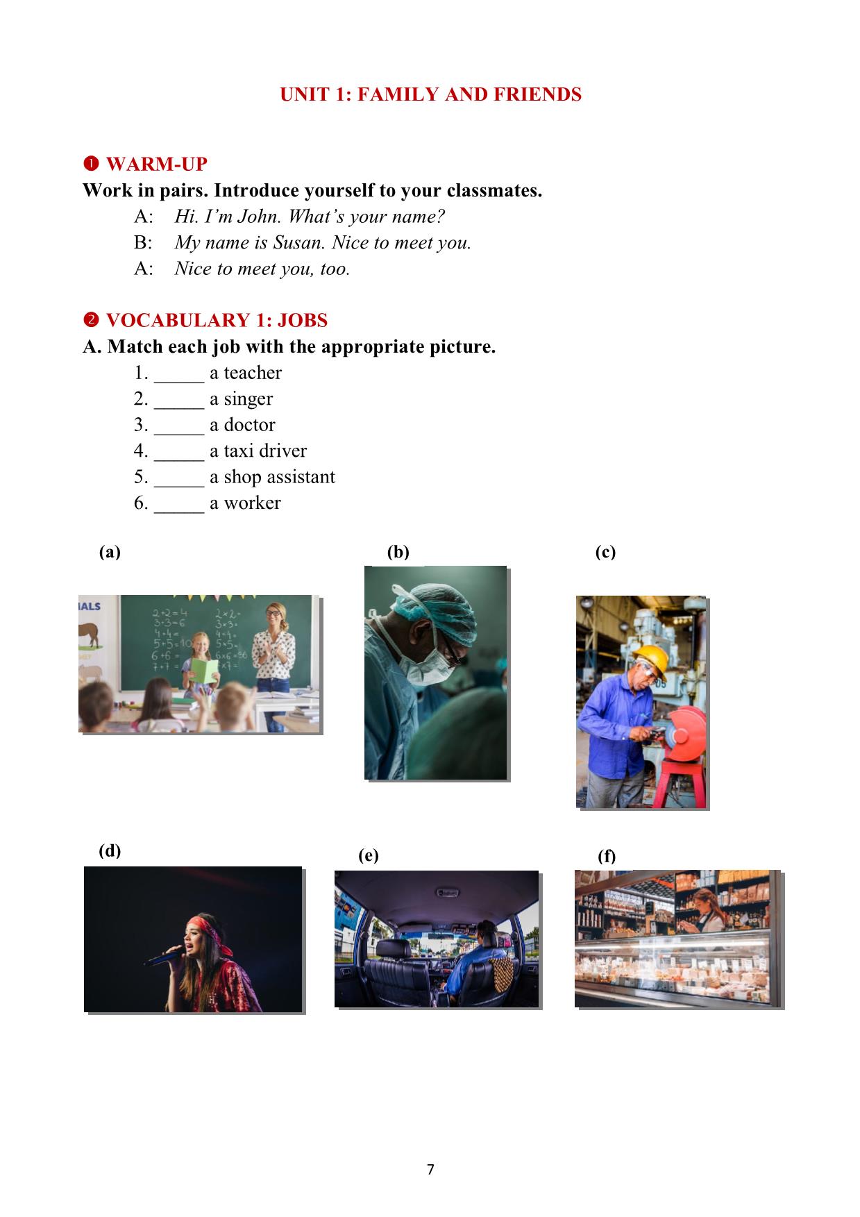 Phân bổ hoạt động và bài tập trong lớp học tiếng Anh