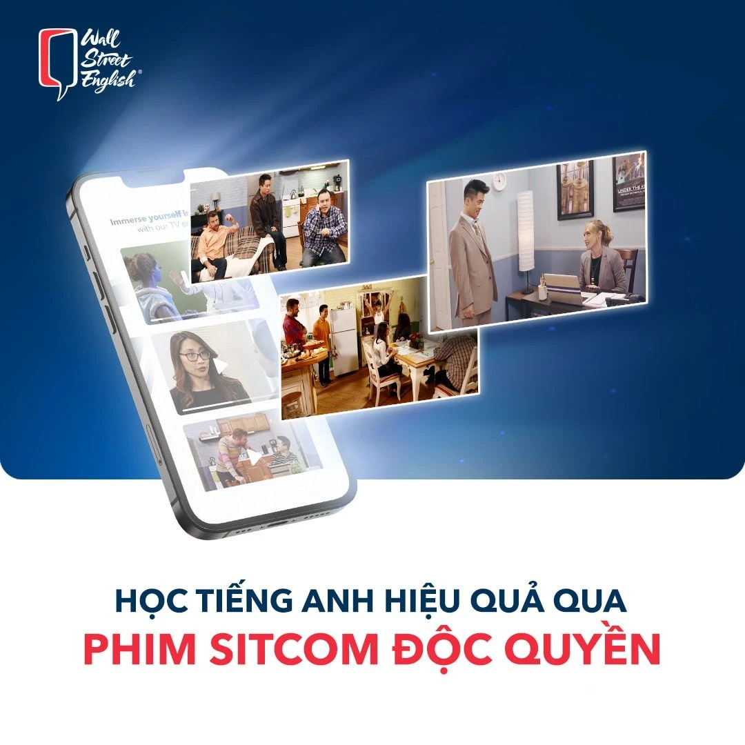Học tiếng Anh qua sitcom độc quyền