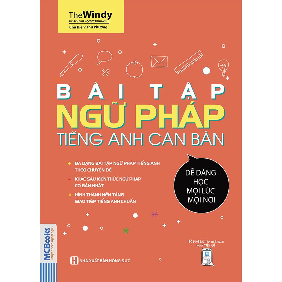 Bìa sách Ngữ pháp tiếng Anh căn bản