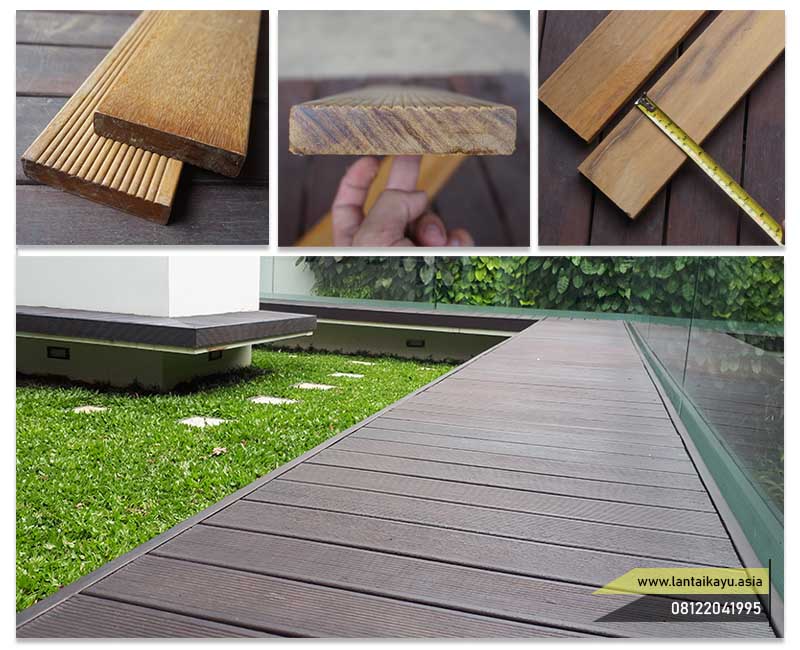 Gỗ decking Ulin Kalimantan chất lượng cao