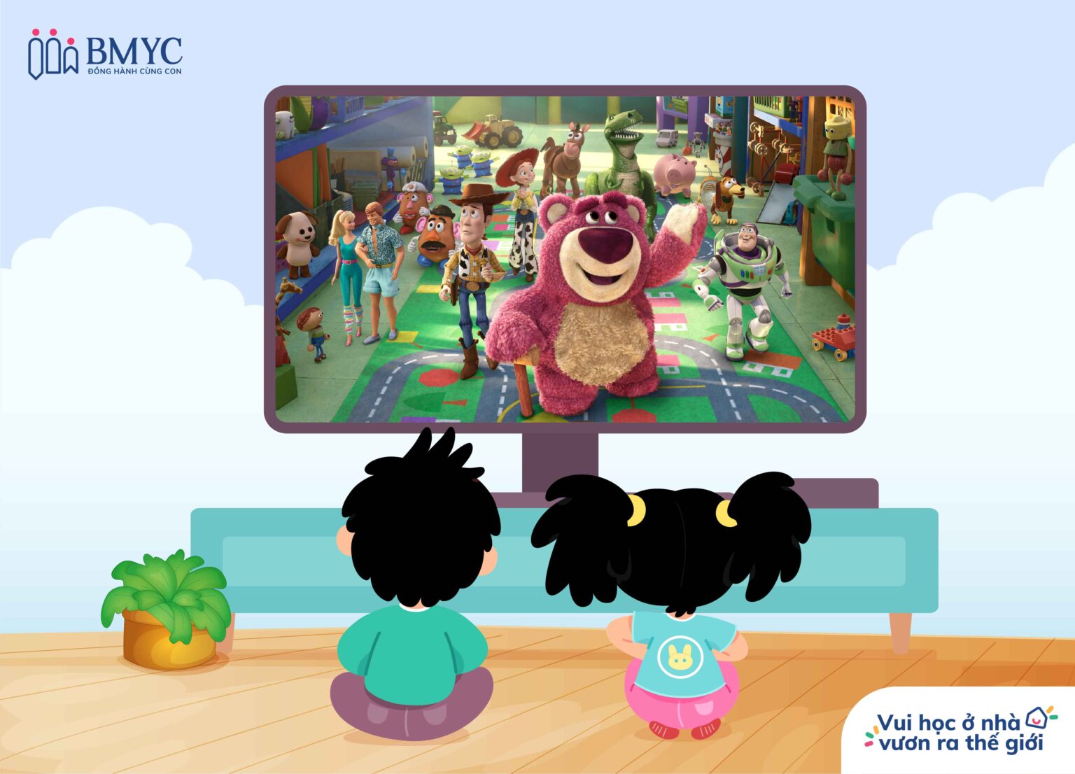 Toy Story phim hoạt hình học tiếng Anh