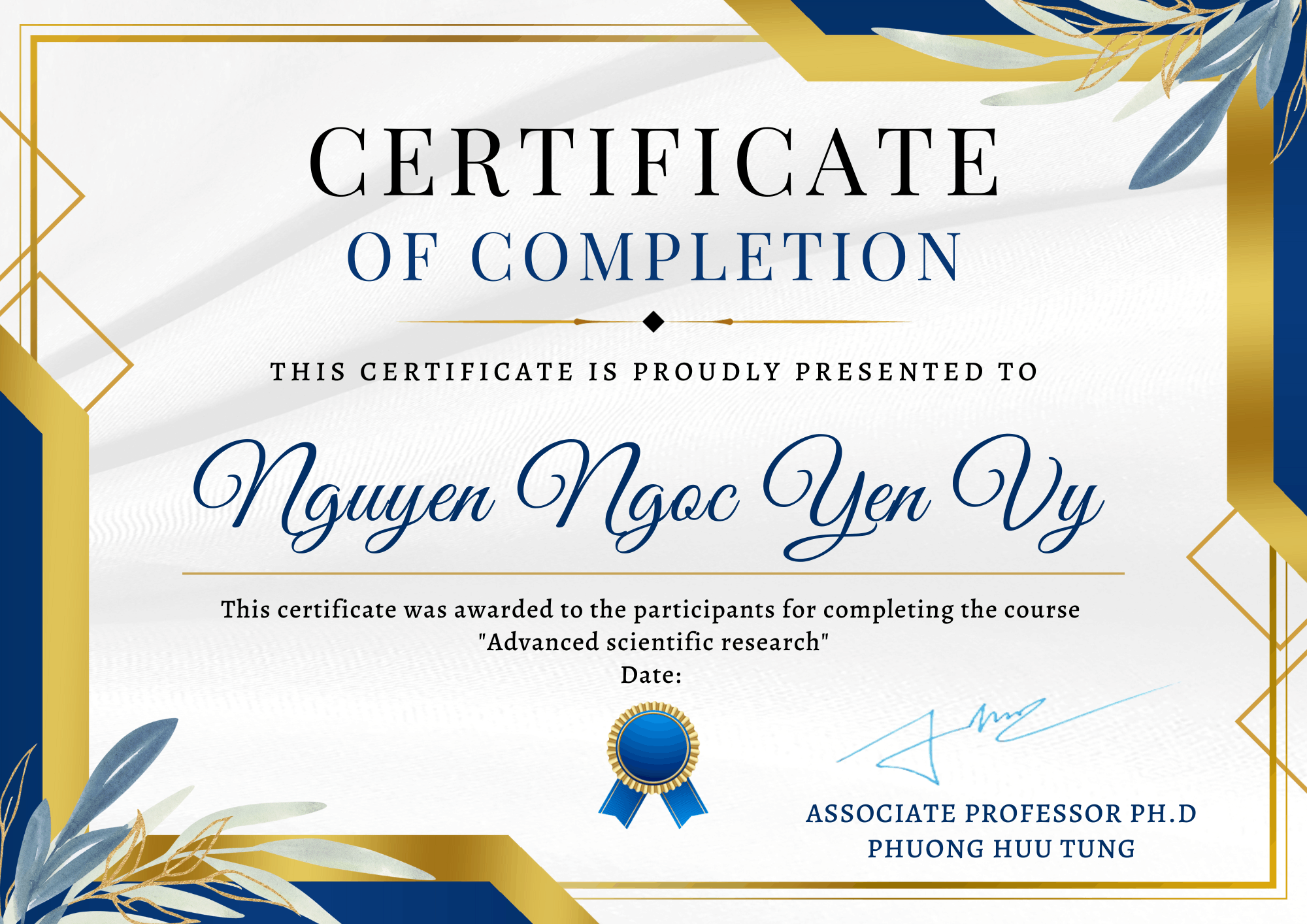 Giới thiệu khóa học về phương pháp nghiên cứu khoa học chuyên sâu cho sinh viên