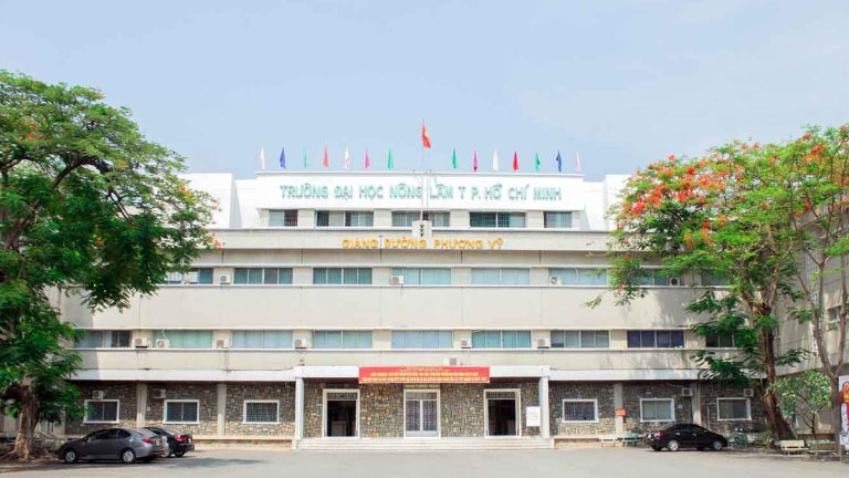 Khuôn viên Trường Đại Học Nông Lâm Tp. Hồ Chí Minh