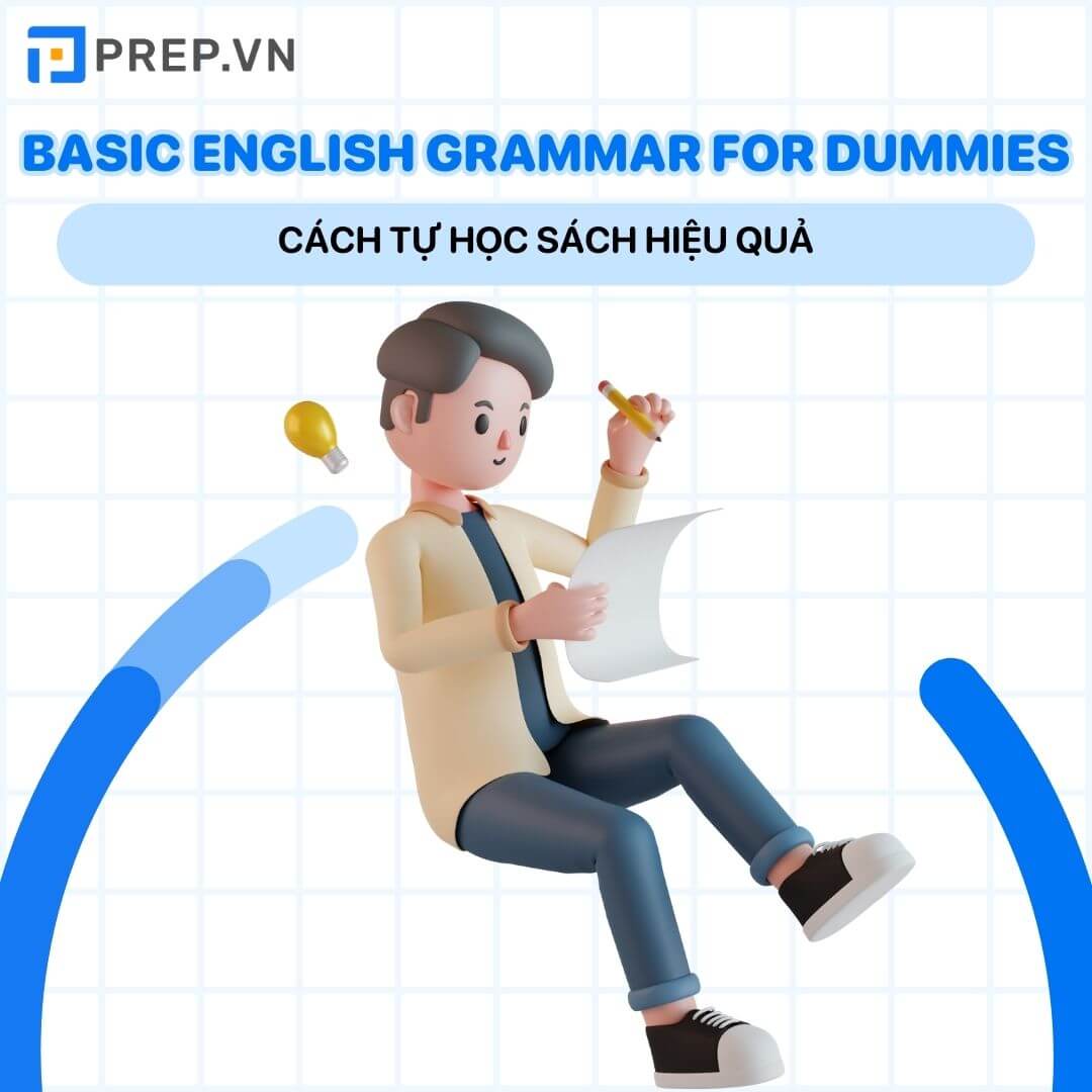 Bìa sách Basic English Grammar for Dummies
