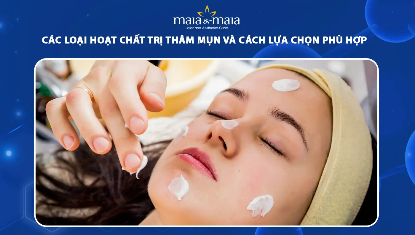 Hoạt chất chăm sóc da mụn
