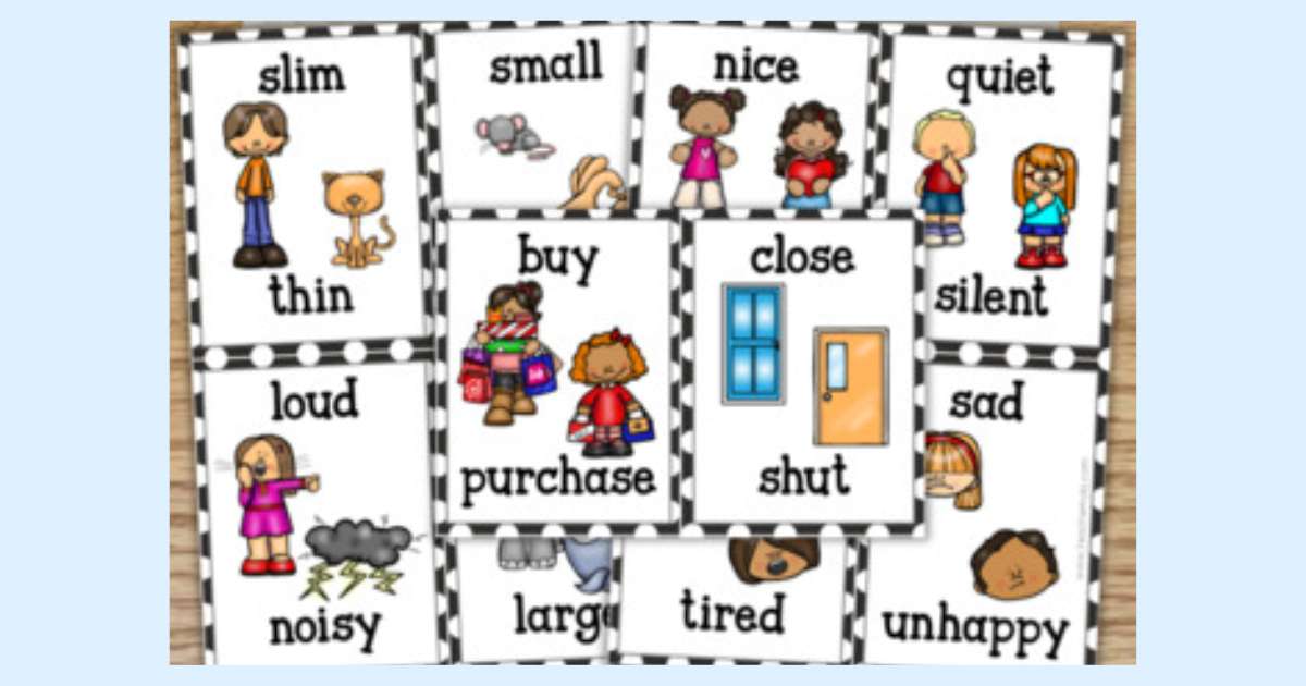 Thẻ flashcard với từ vựng và nghĩa tiếng Việt