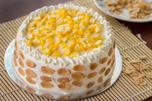 Sữa bắp nấu mịn giúp tạo vị thanh tự nhiên