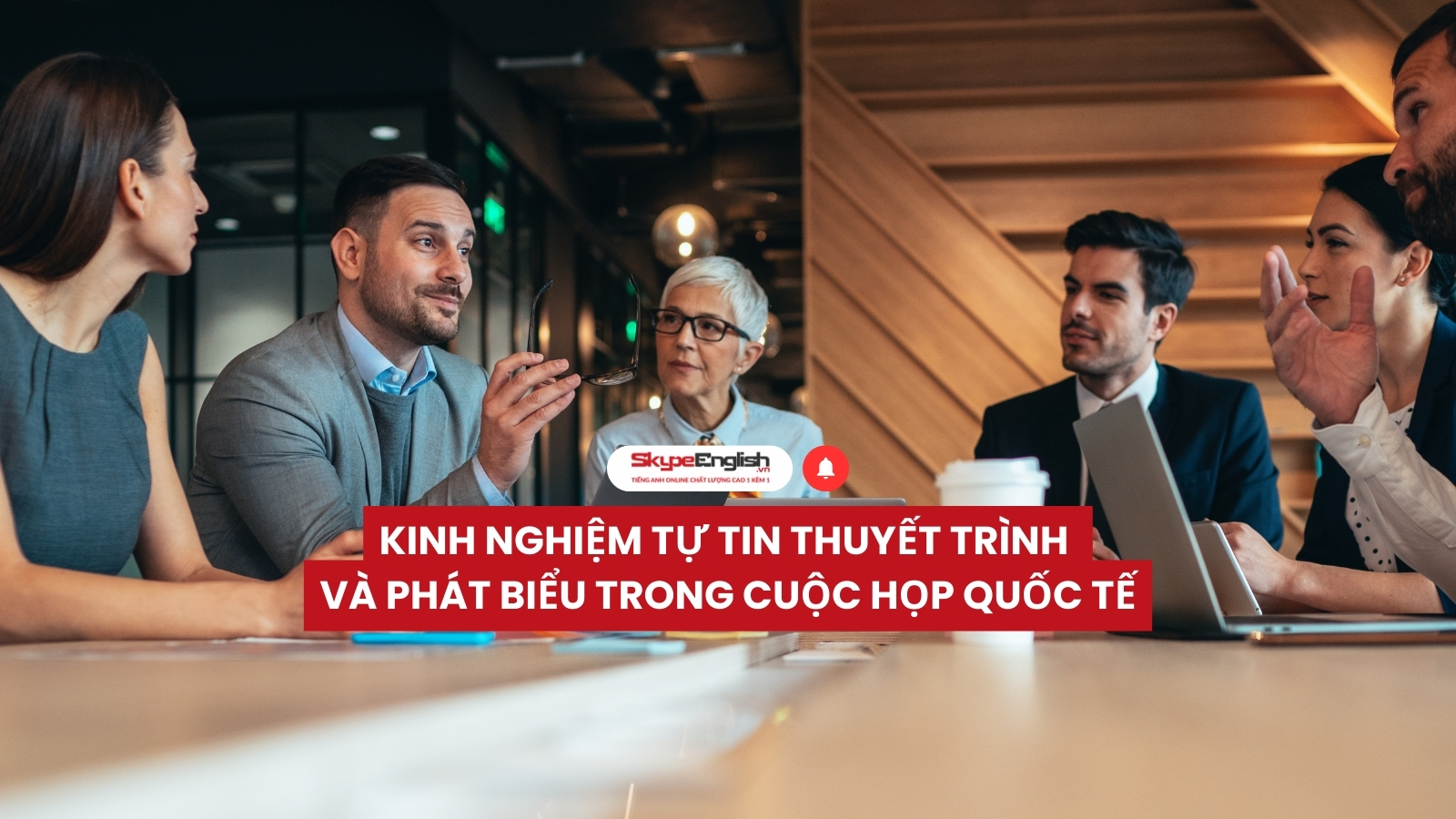 Người thuyết trình trong cuộc họp