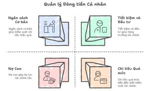 Người trẻ kiểm tra chi tiêu hằng tháng