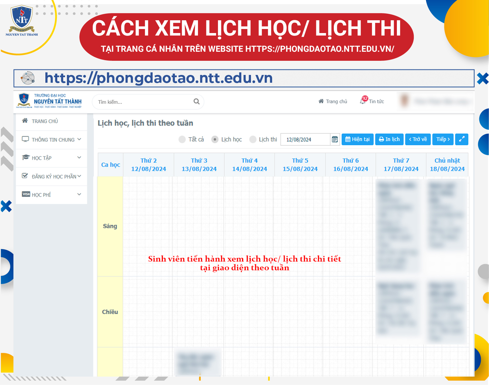 Sai lầm khi lập thời gian biểu