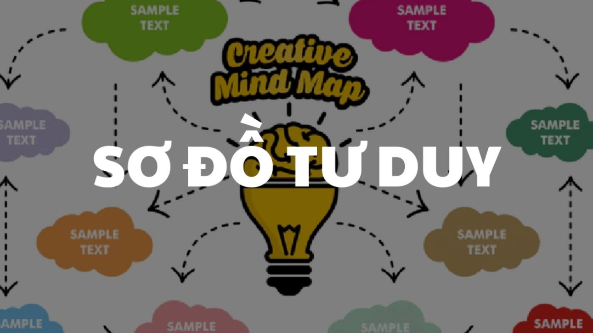 Sơ đồ tư duy nhiều màu