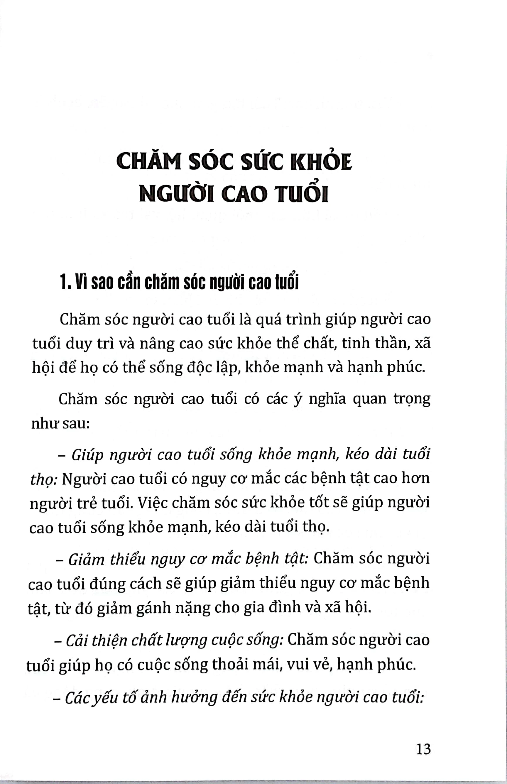 Dịch vụ chăm sóc sức khỏe