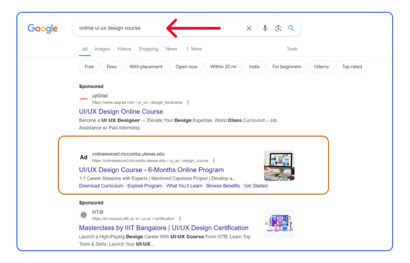 Quảng cáo trả tiền (Paid Advertising) cho trung tâm giáo dục