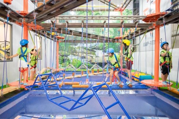 Trải nghiệm hoạt động ngoại khóa School Trip tại Jump Arena