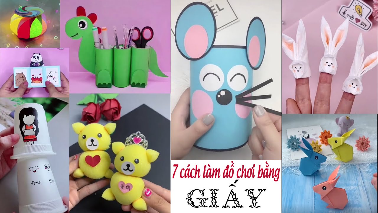 Dụng cụ làm đồ chơi giấy