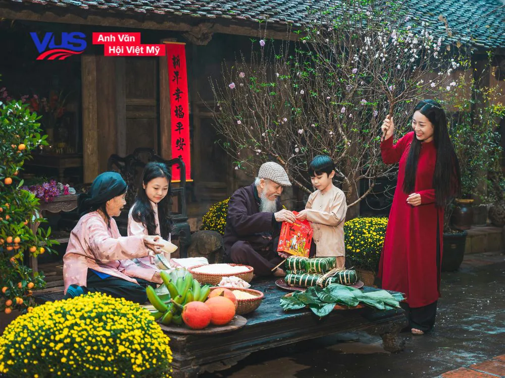 Bánh chưng và bánh tét trong ngày Tết