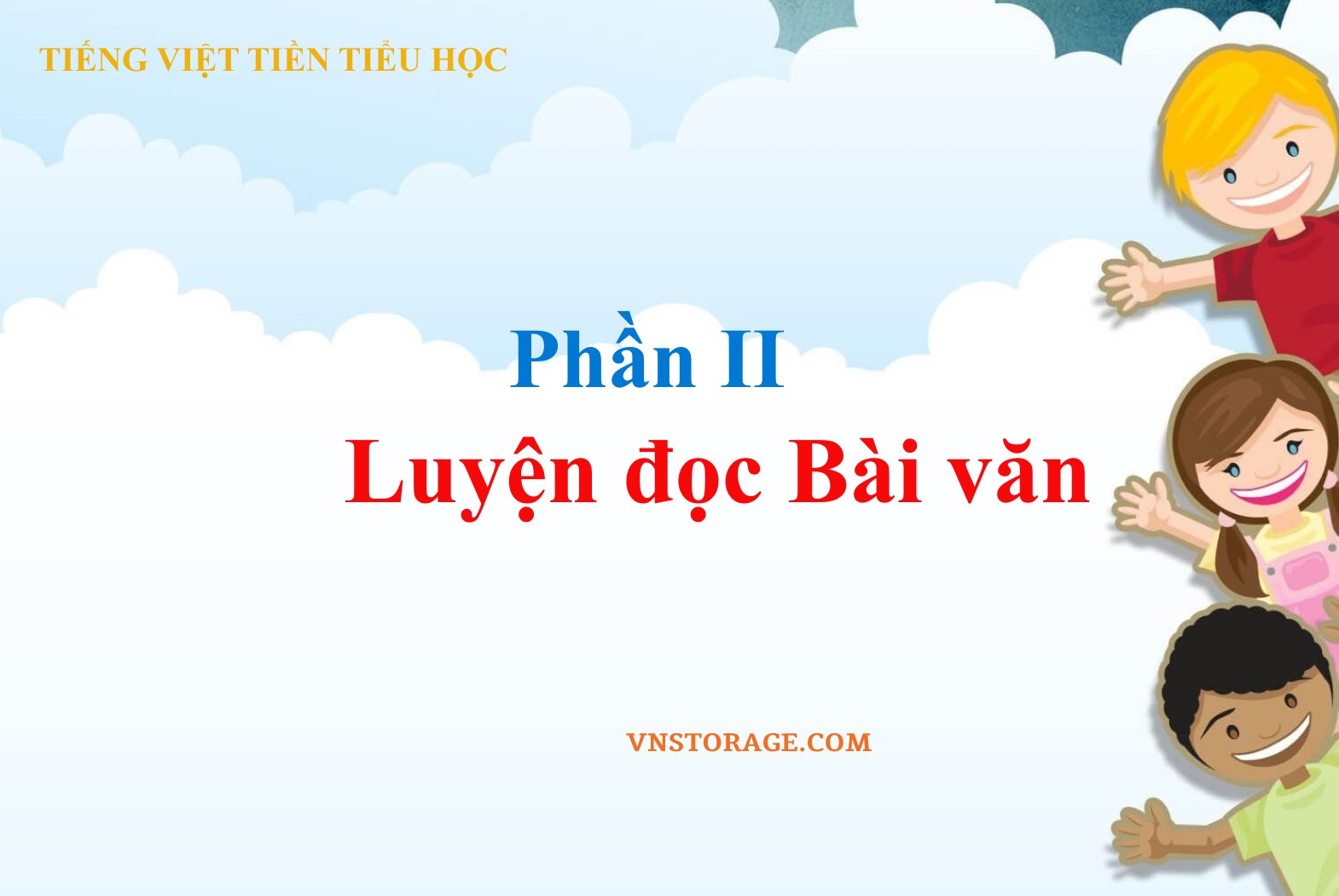 Trẻ tiểu học đọc và viết tiếng Anh