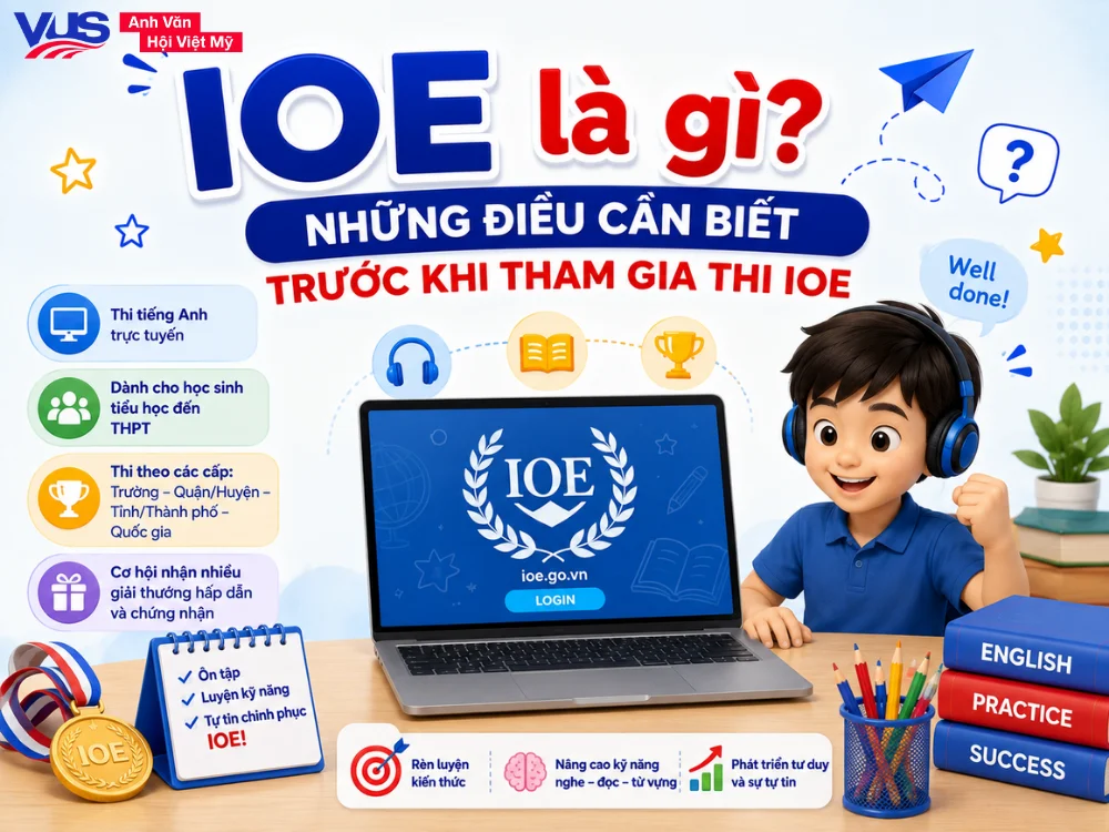 IOE là gì và vì sao kỳ thi này được nhiều trường quan tâm?