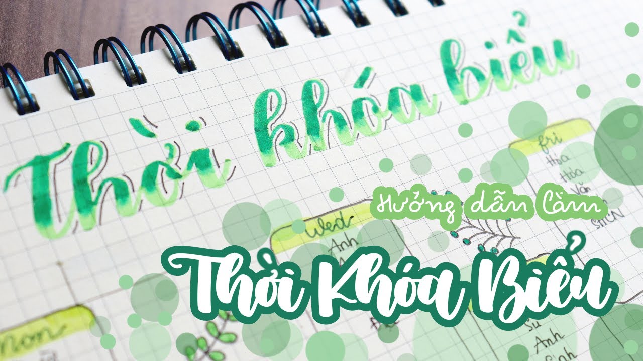 Lập thời khóa biểu cá nhân
