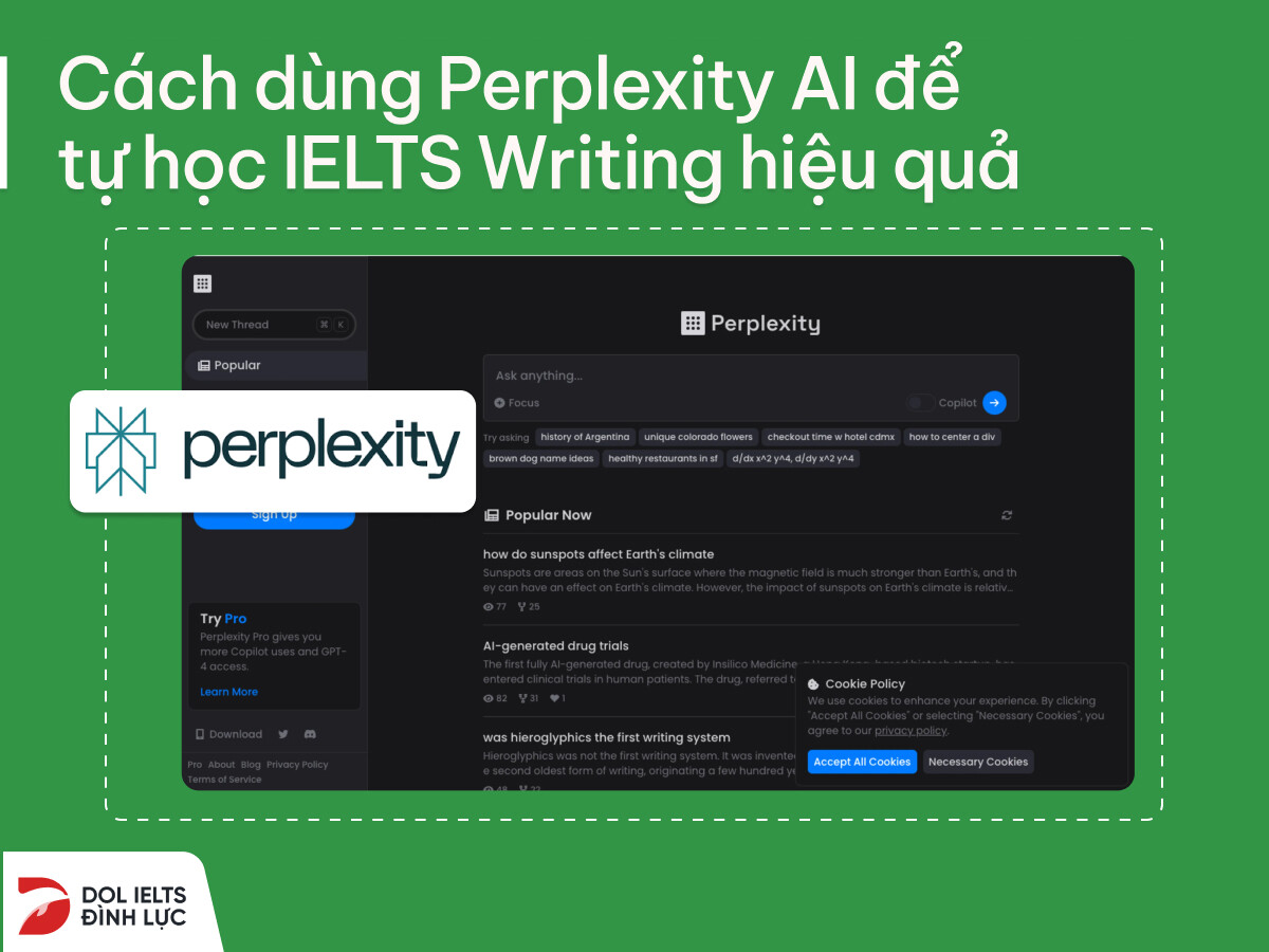 Tìm ý cho bài viết IELTS