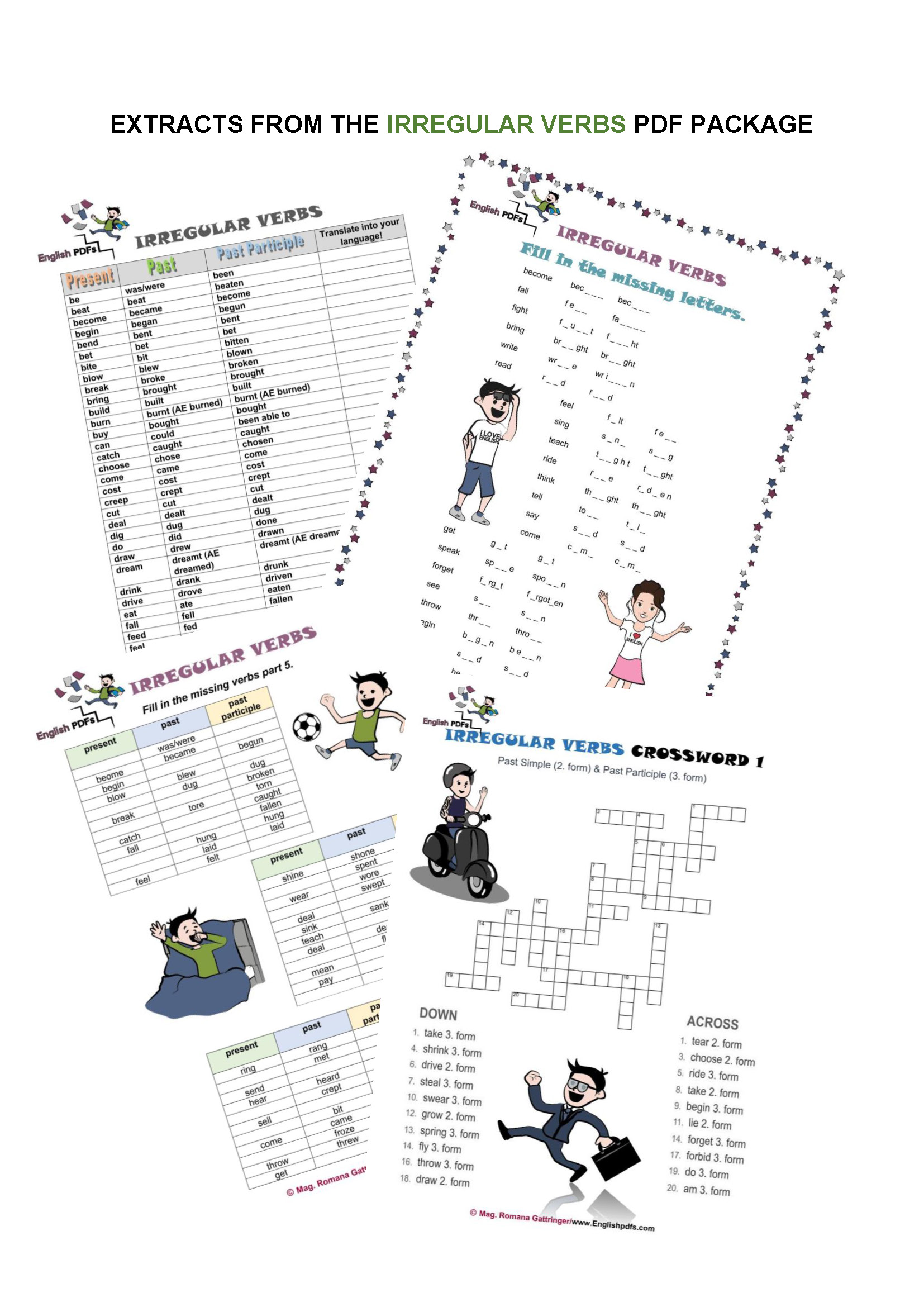 Bảng động từ bất quy tắc