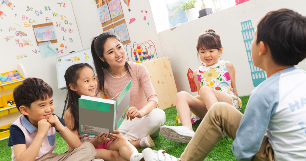 Lớp học tiếng Anh mầm non